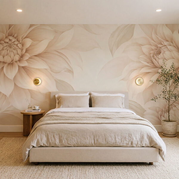 Des fleurs délicates aux tons pastel doux